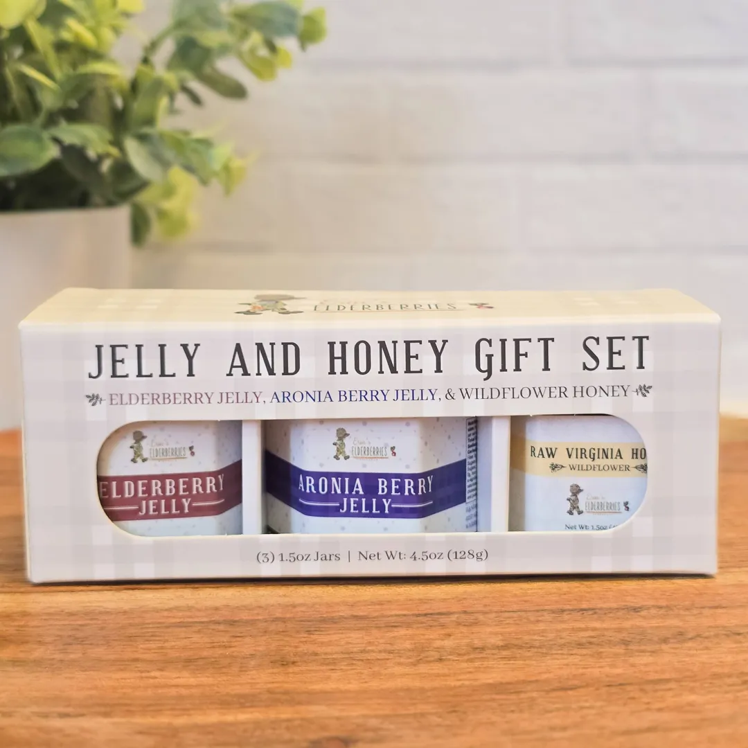Boxed Jelly, Honey, & Tea Gift Sets