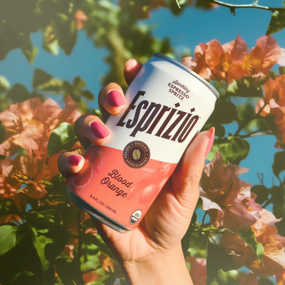 Blood Orange Espresso Spritz