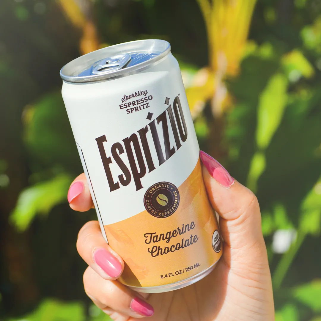 Tangerine Chocolate Espresso Spritz