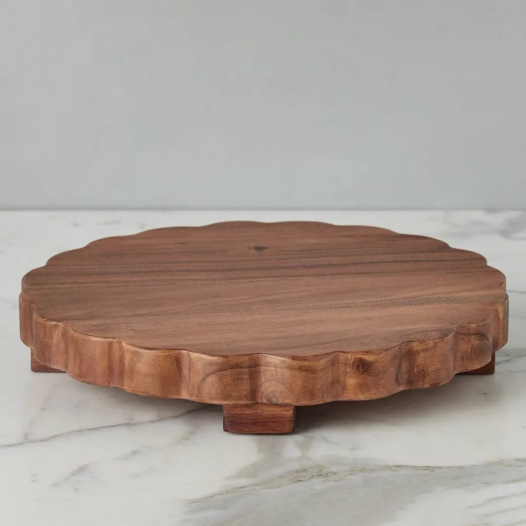 etúHOME Scalloped Trivet Riser