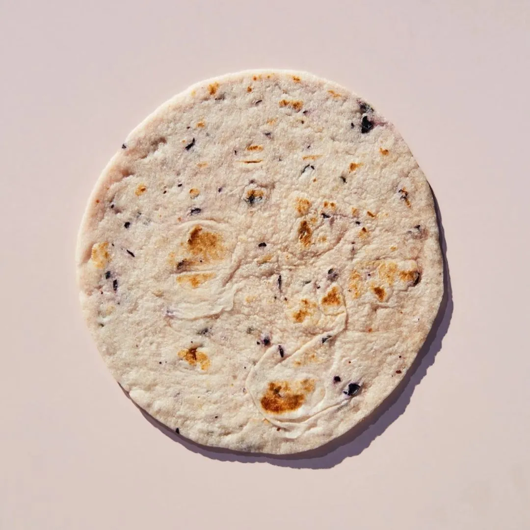 Blueberry & Maple Flour Tortillas (Vegan)