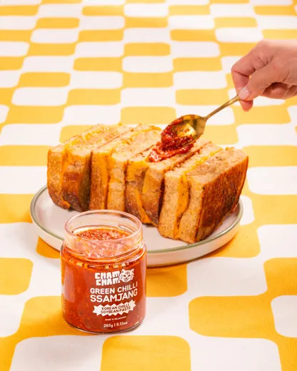 ChamCham Sauce, Green Chilli Ssamjang 6 x 265gram 