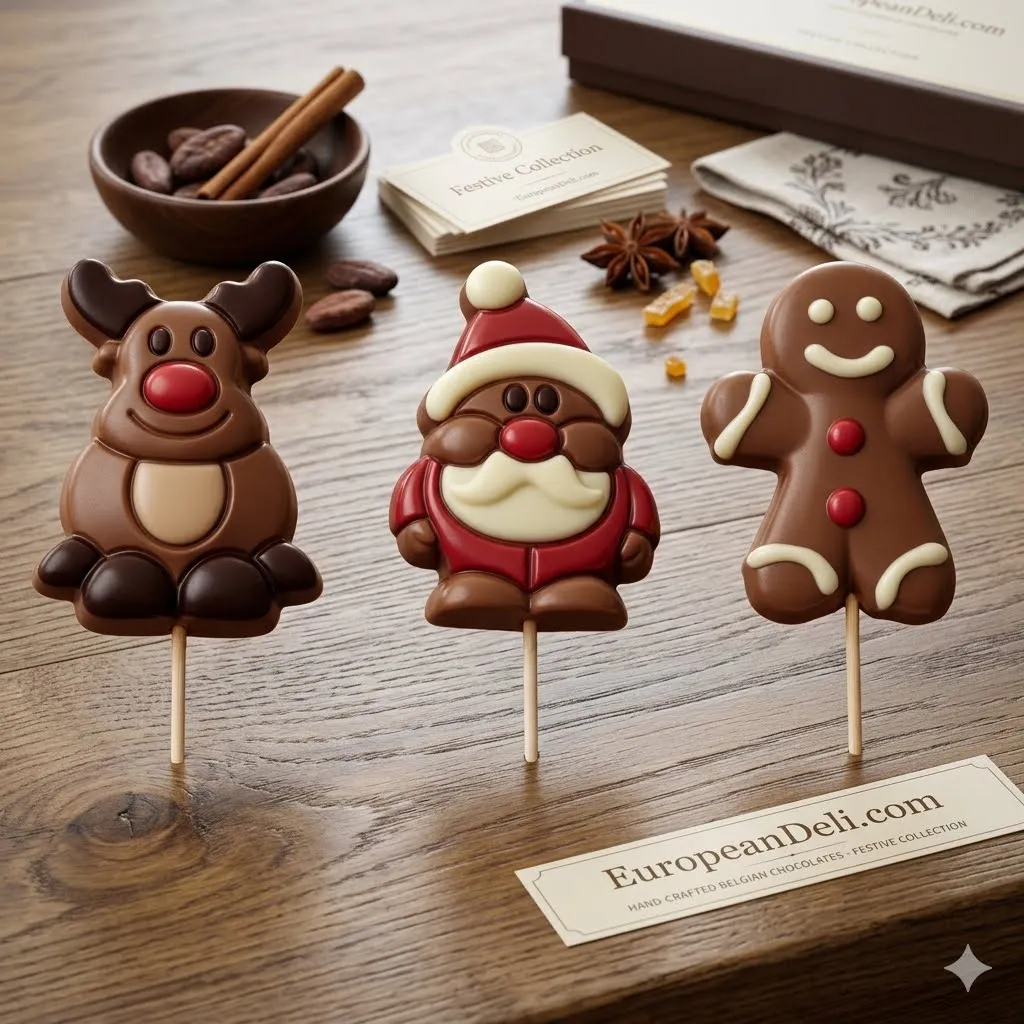 Ickx Reindeer / Santa / Gingerbread man on Stick