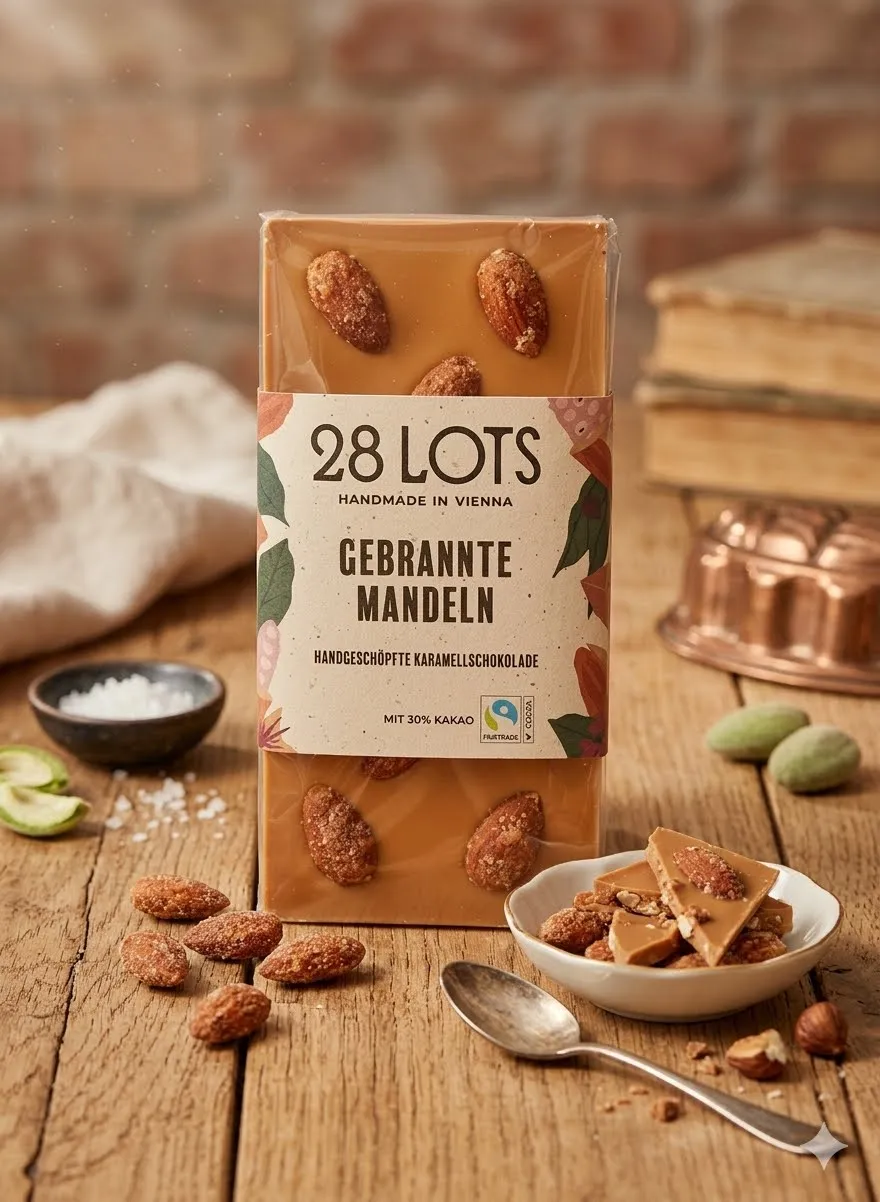 28 Lots Chocolate Caramel Roasted Almonds