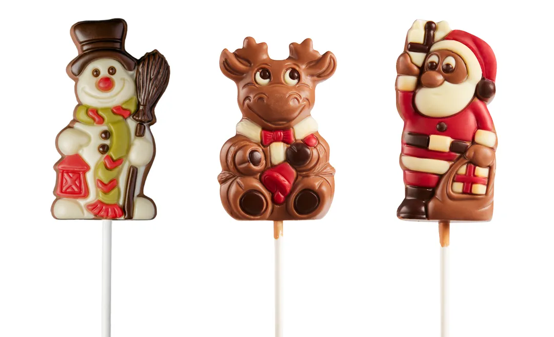 Ickx Reindeer / Santa / Snowman on Stick