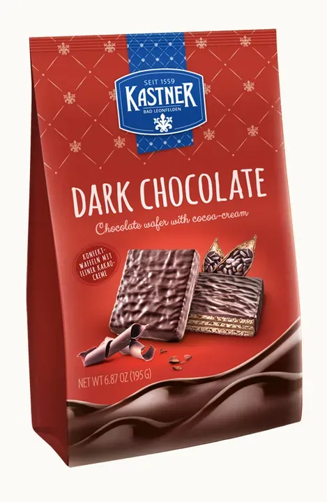 Kastner Dark Chocolate Wafer 195g