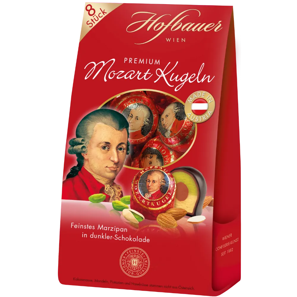 Hofbauer Mozart Balls in Dark Chocolate