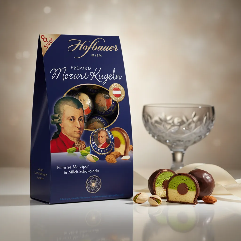 Hofbauer Mozart Balls in Milk Chocolate 160g