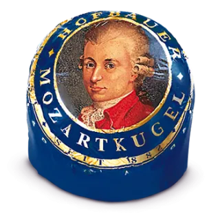Hofbauer Mozart Balls in Milk Chocolate 160g