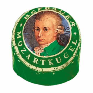 Hofbauer Mozart Balls Pistachio 160g
