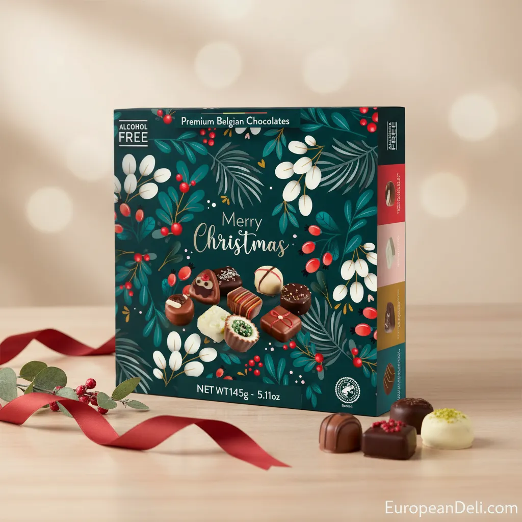 Ickx Merry Christmas Pralines Box 145g