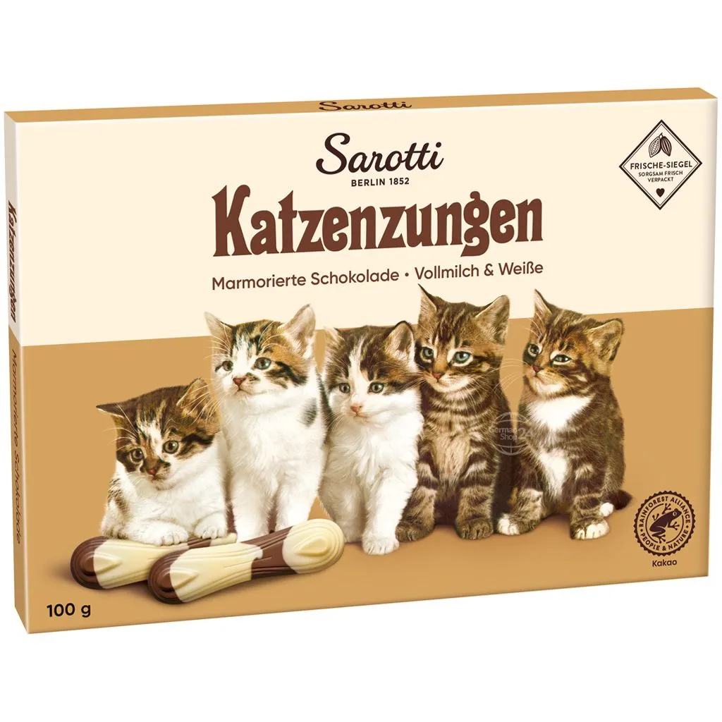 Sarotti Marbled Chocolate Cat Tongues