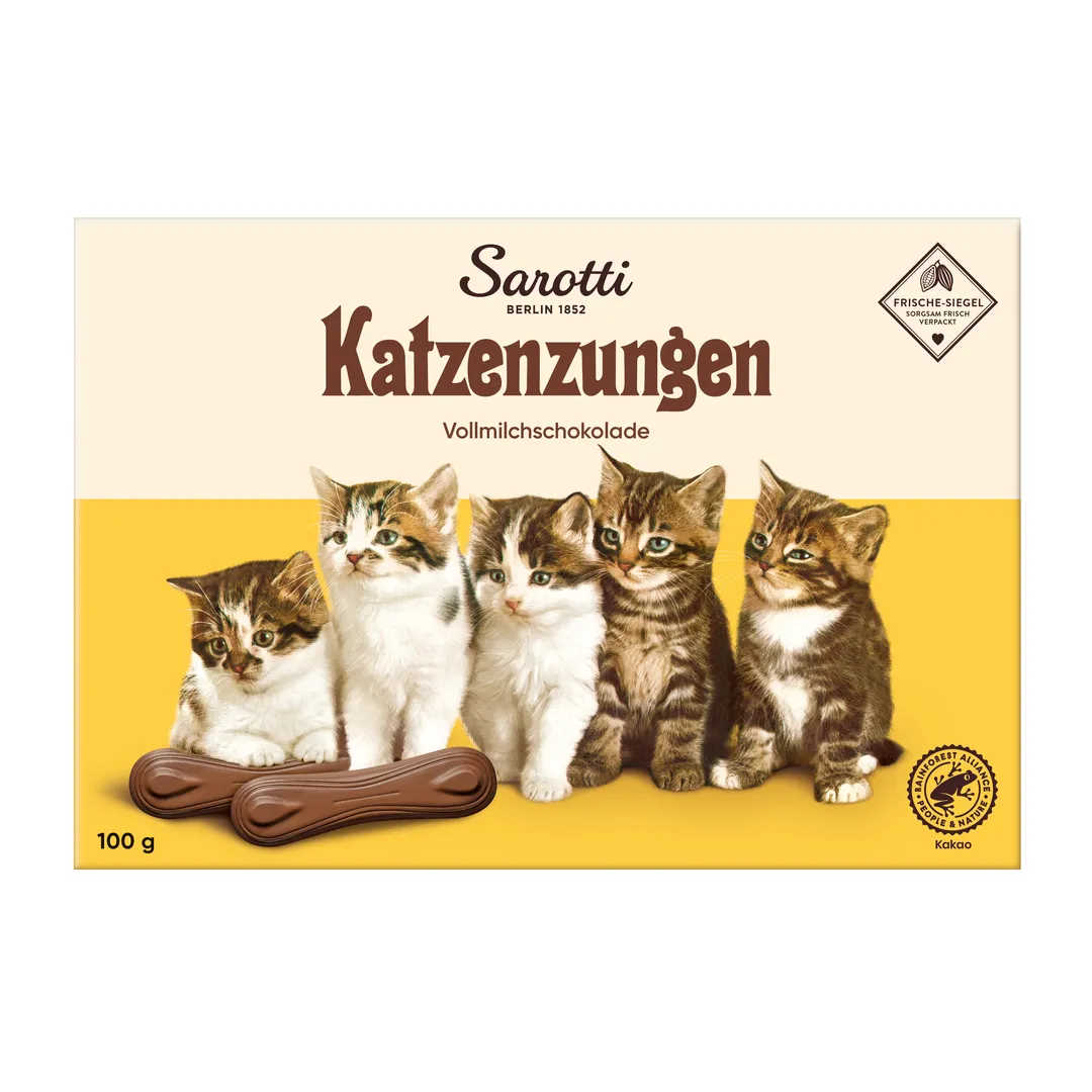 Sarotti Milk Chocolate Cat Tongues Katzenzungen