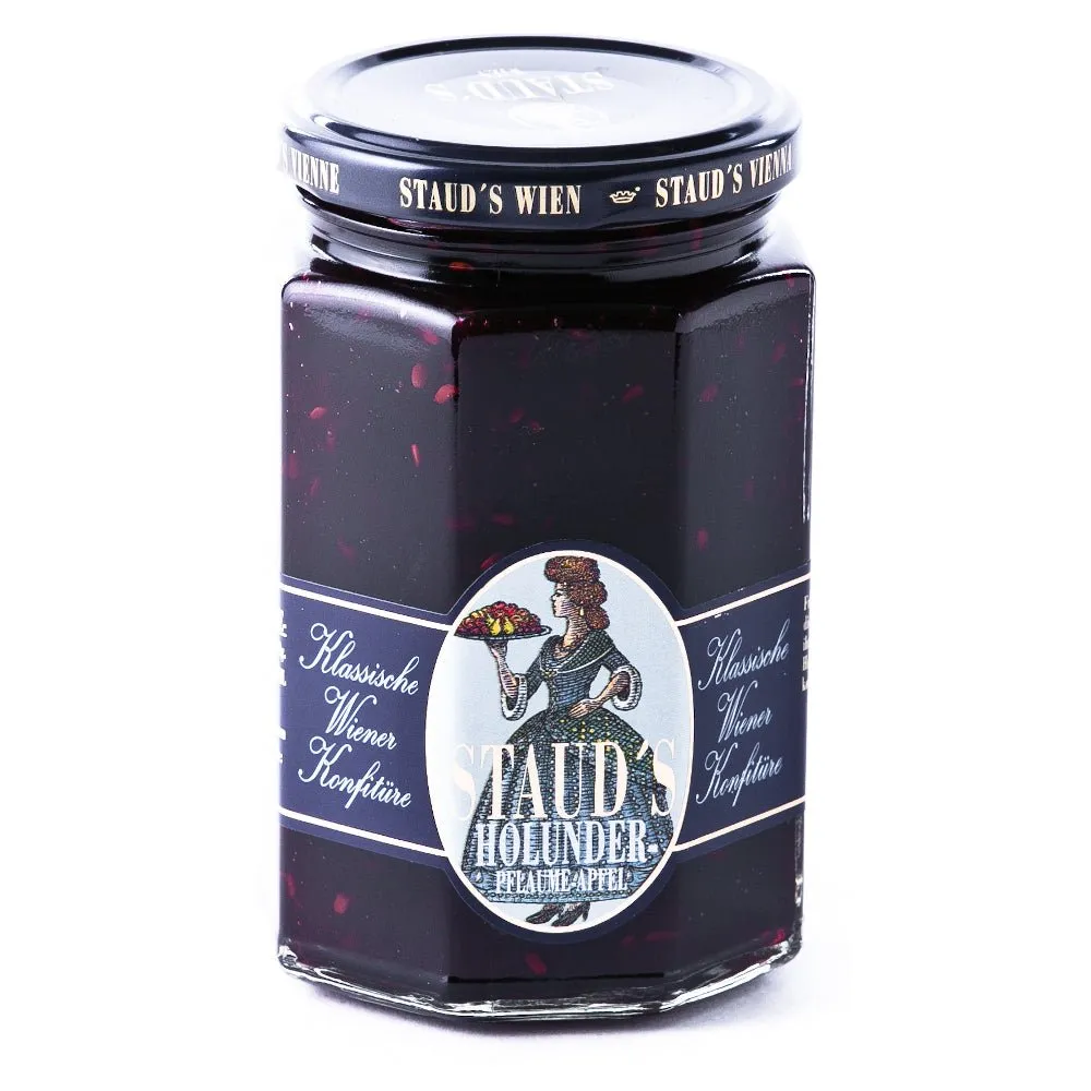Staud's Elderberry Plum Apple Preserves 250g