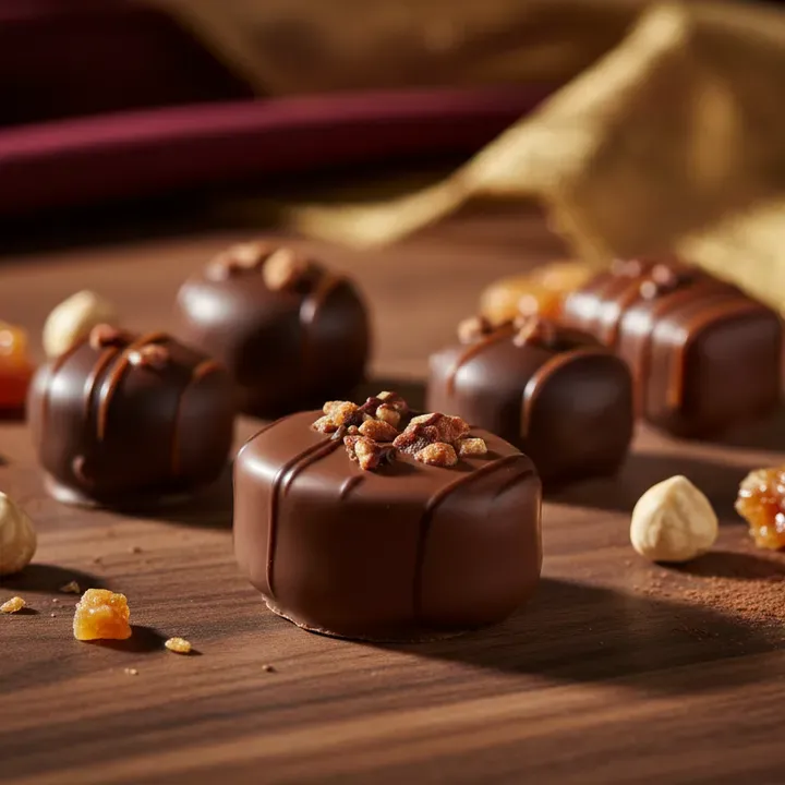 Ickx Walnut Cream Milk Nougat Truffle-Praline