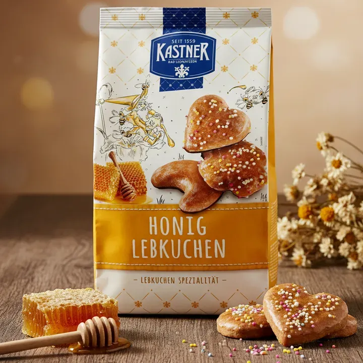 Kastner Honey Ginger Bread Bag 300g