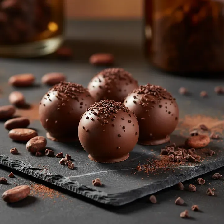 Ickx Coffee & Cream Dark Truffle-Praline