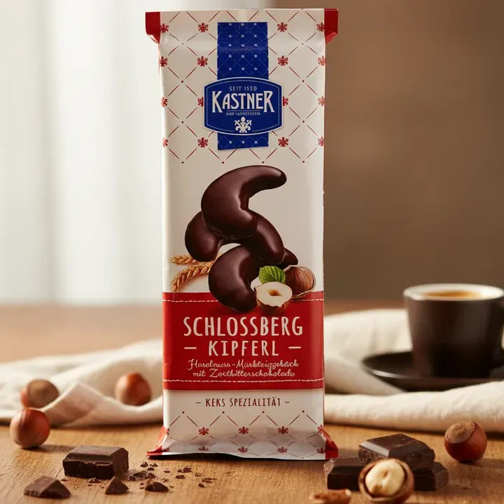 Kastner Schlossbergkipferl Dark Chocolate 140g
