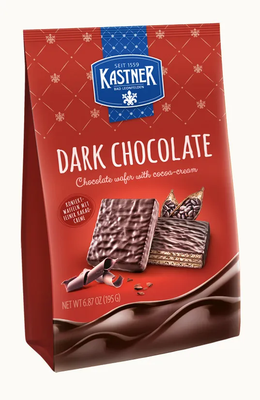 Kastner Dark Chocolate Wafer 195g