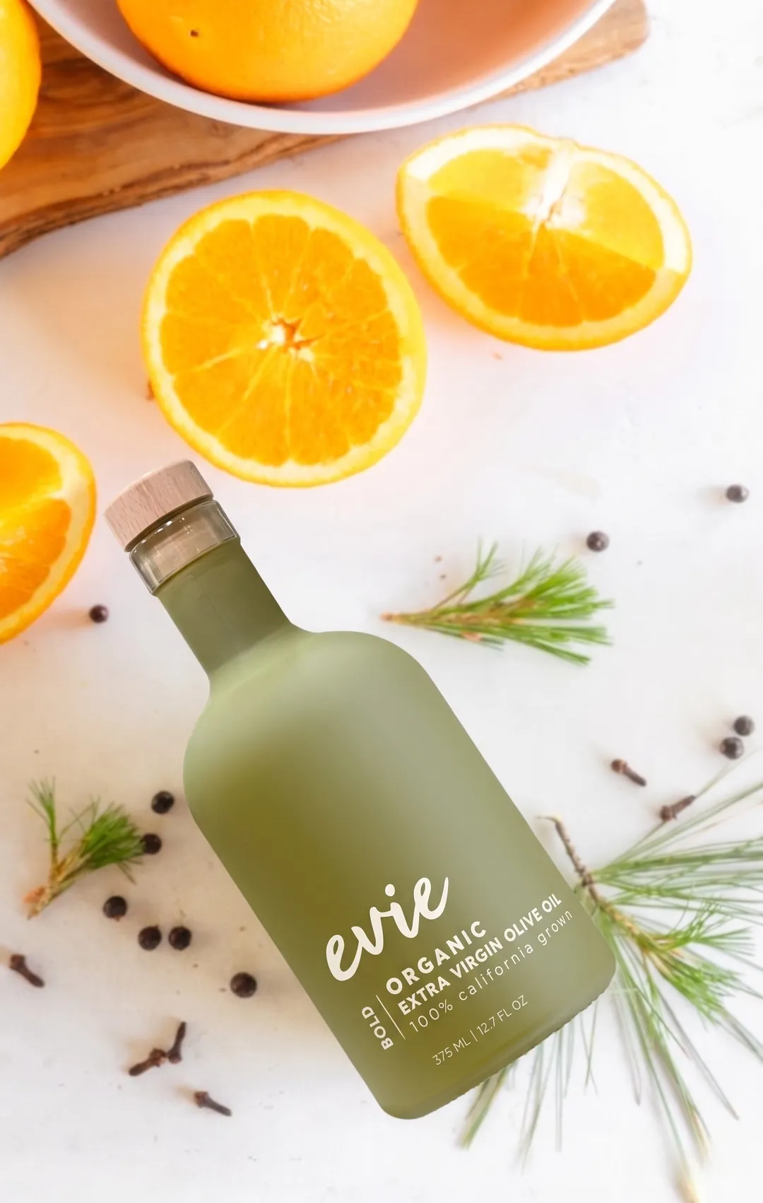 Evie Olive Oil | Bold Organic EVOO (375ml) | Batch #2501 - 6ct Case