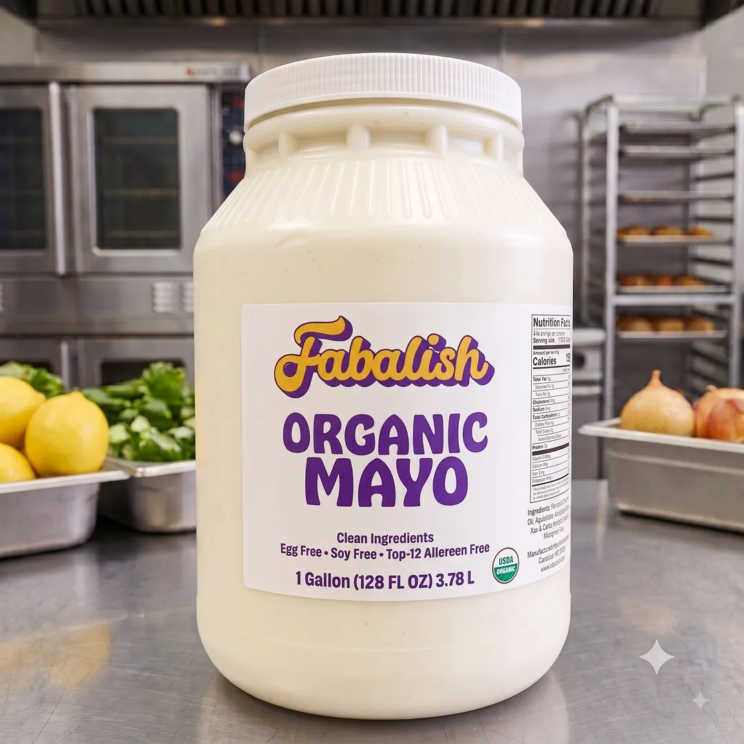Creamy Organic Mayo Gallon (Case of 4)