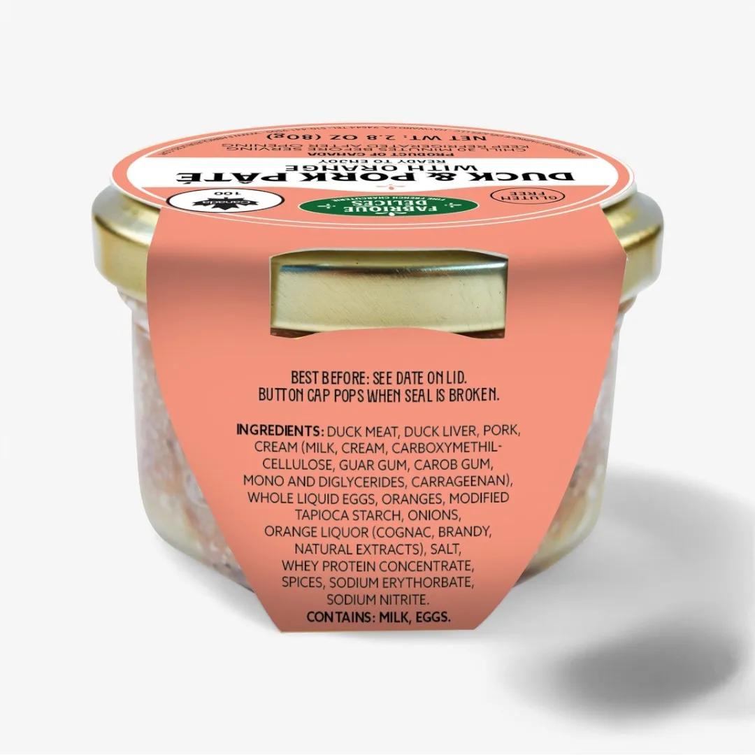 Duck & Pork Pâté Shelf-Stable