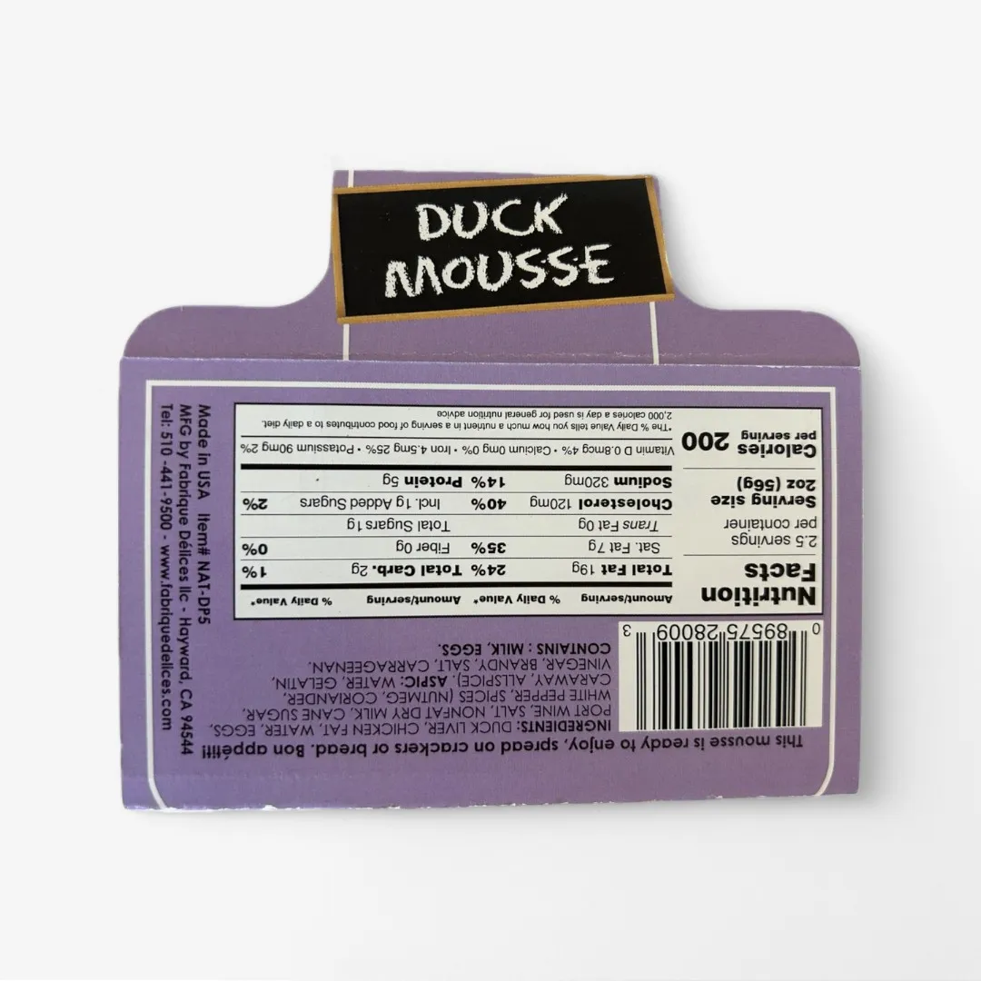 Duck Mousse