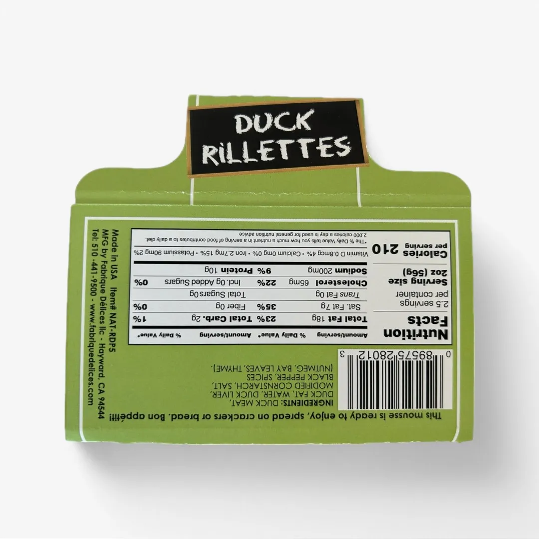 Duck Rillettes