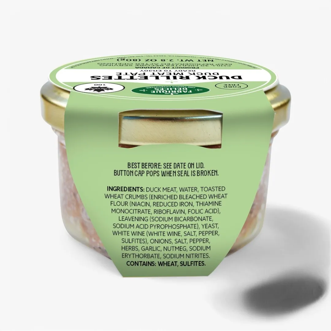 Duck Rillettes Shelf-Stable