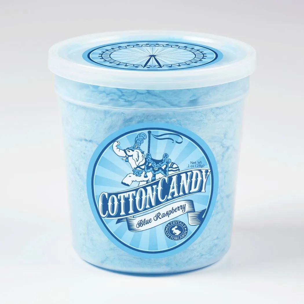 Fun Size Blue Raspberry Cotton Candy