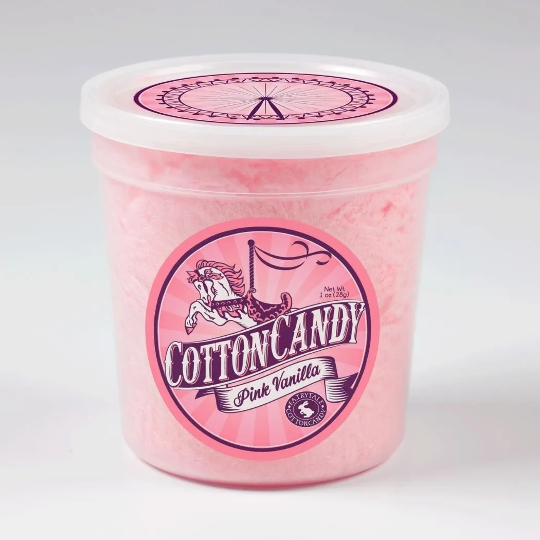 Fun Size Classic Pink Vanilla Cotton Candy