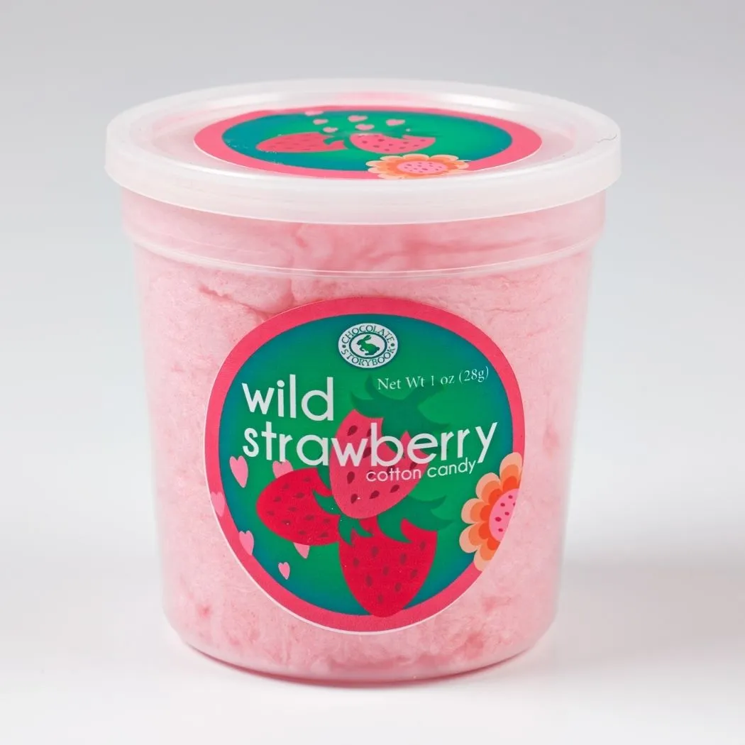 Fun Size Blue Raspberry & Wild Strawberry Cotton Candy