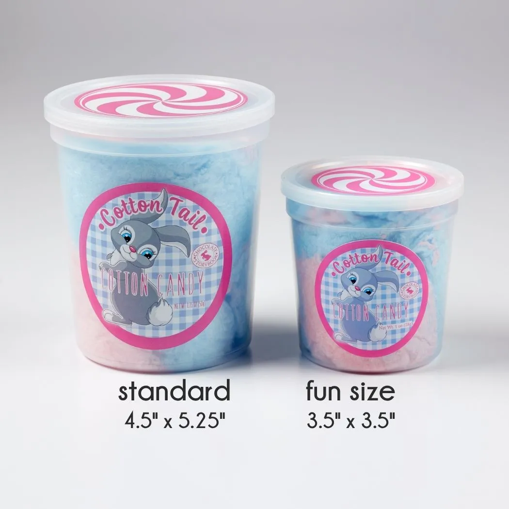 Fun Size Blue Raspberry Cotton Candy