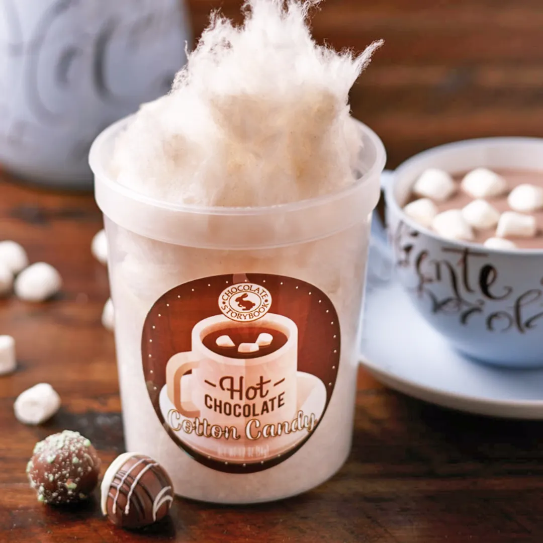 Hot Chocolate Cotton Candy