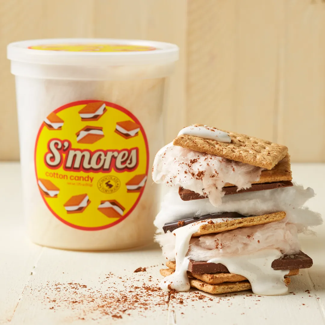 S'mores Cotton Candy