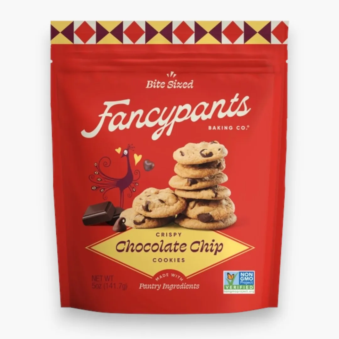 Chocolate Chip Cookies | Crispy Gourmet Cookies | 5-oz Pouch