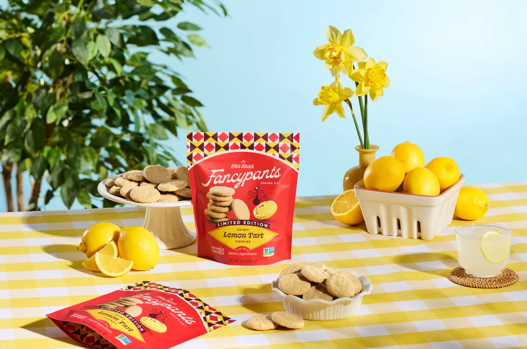 Lemon Tart Cookies I Premium Snacks I 12 Pack I 5 oz 