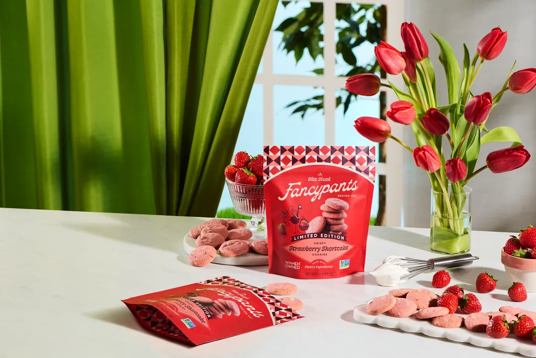 Strawberry Shortcake Cookies I Premium Snacks I 12 Pack I 5 oz 