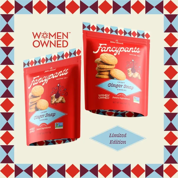 Gingersnap Cookies | Spiced Classic | 5-oz Pouch