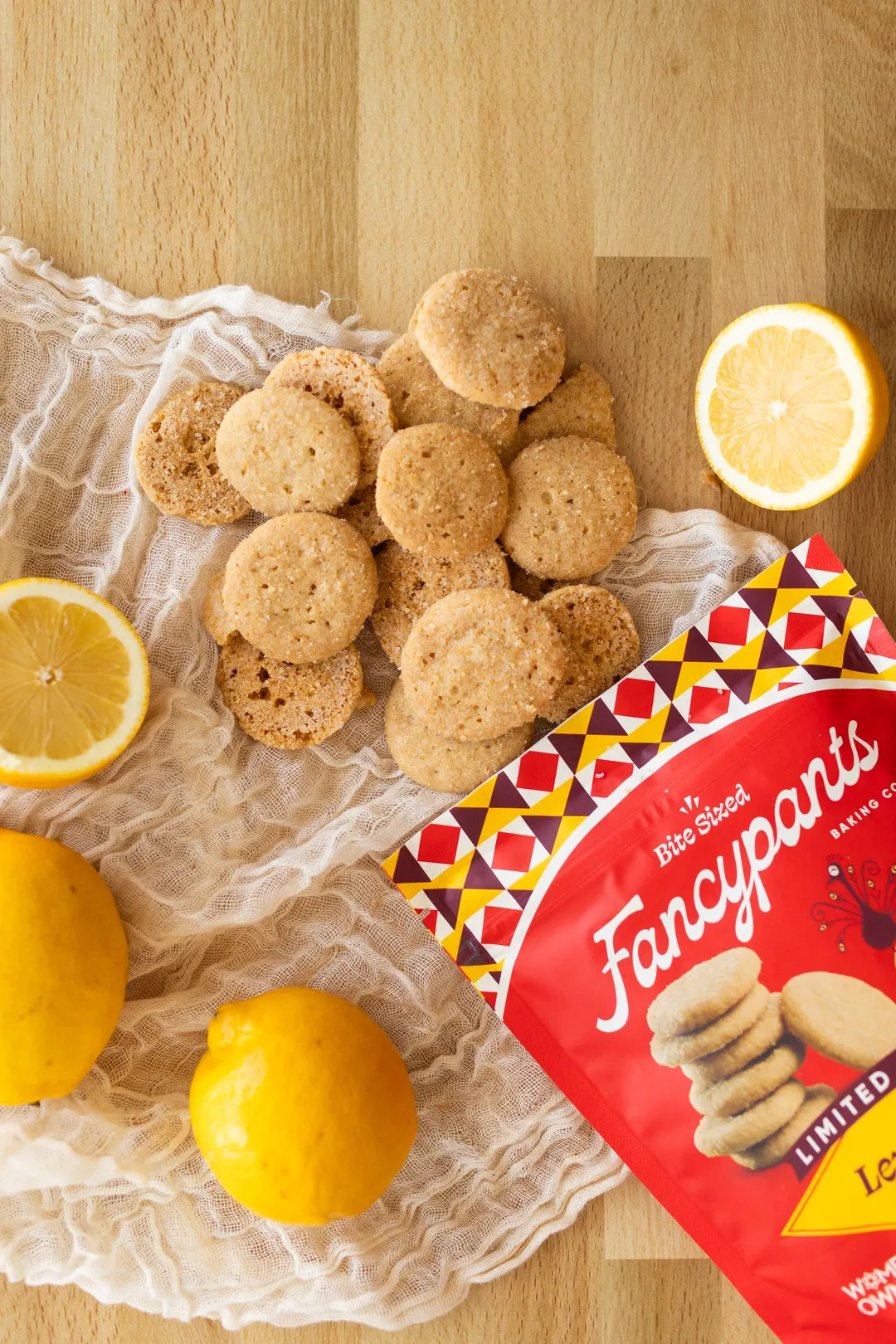 Lemon Tart Cookies I Premium Snacks I 12 Pack I 5 oz 