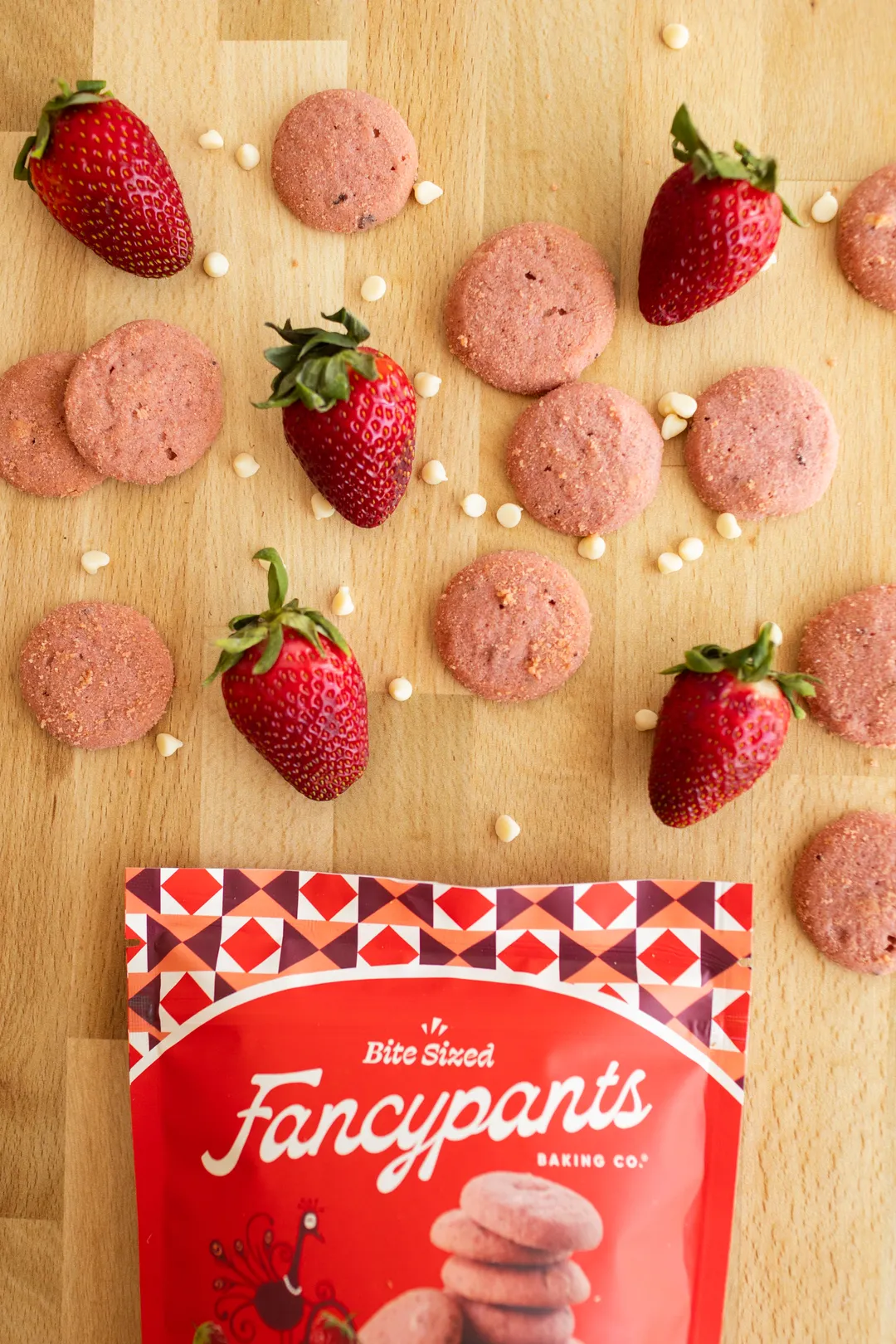Strawberry Shortcake Cookies I Premium Snacks I 12 Pack I 5 oz 