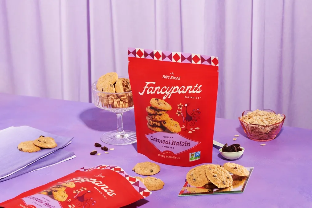 Oatmeal Raisin Cookies | Crisp Classic | 5-oz Pouch