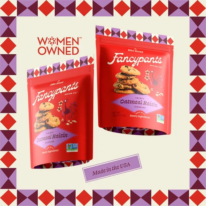 Oatmeal Raisin Cookies | Crisp Classic | 5-oz Pouch