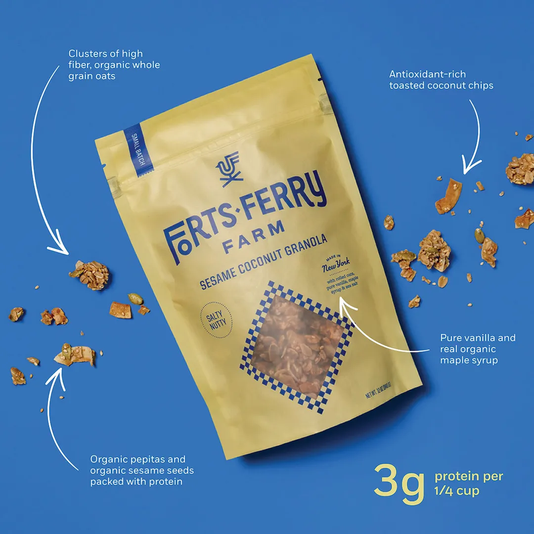 Sesame Coconut Granola