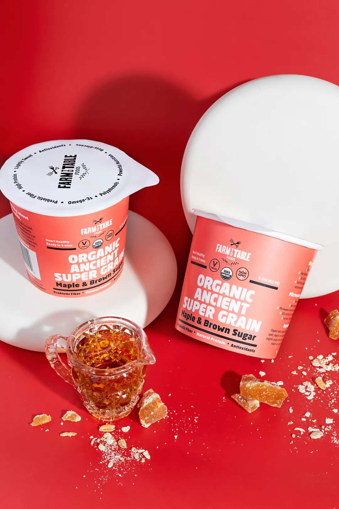 Organic Maple and Brown Sugar Ancient Grain Oatmeal Cup