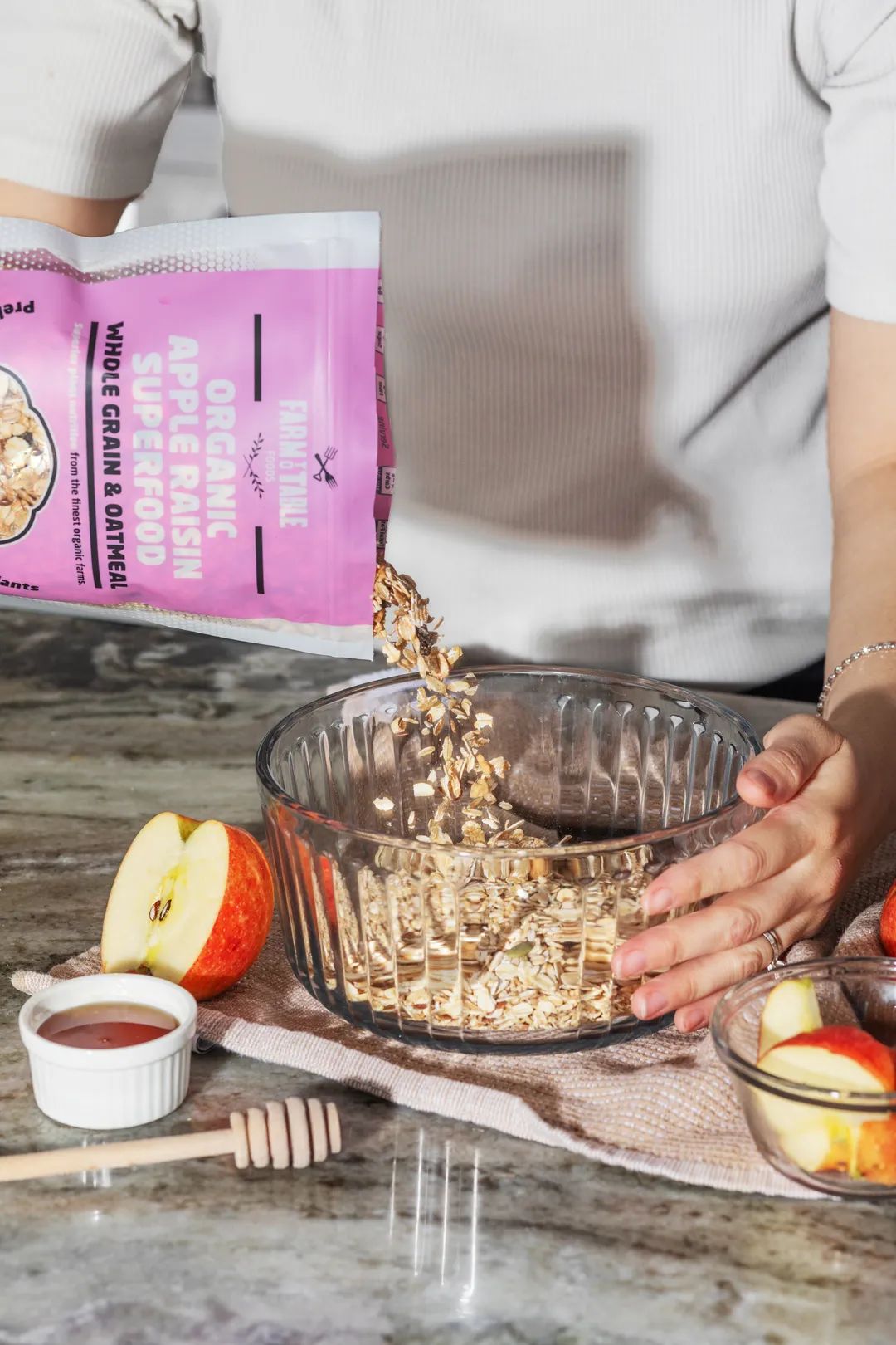 Organic Apple Raisin Superfood Whole Grain & Oatmeal