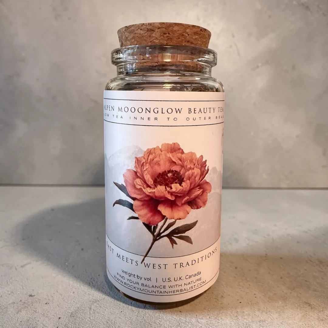 Alpenglow Moon Glow Beauty Tea West meets TCM Herbal 