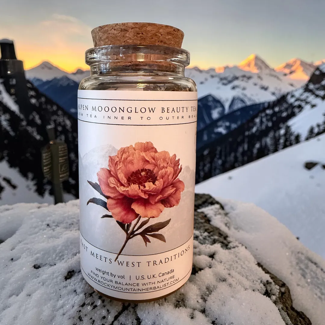 Alpenglow Moon Glow Beauty Tea West meets TCM Herbal 