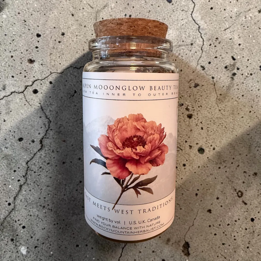 Alpenglow Moon Glow Beauty Tea West meets TCM Herbal 