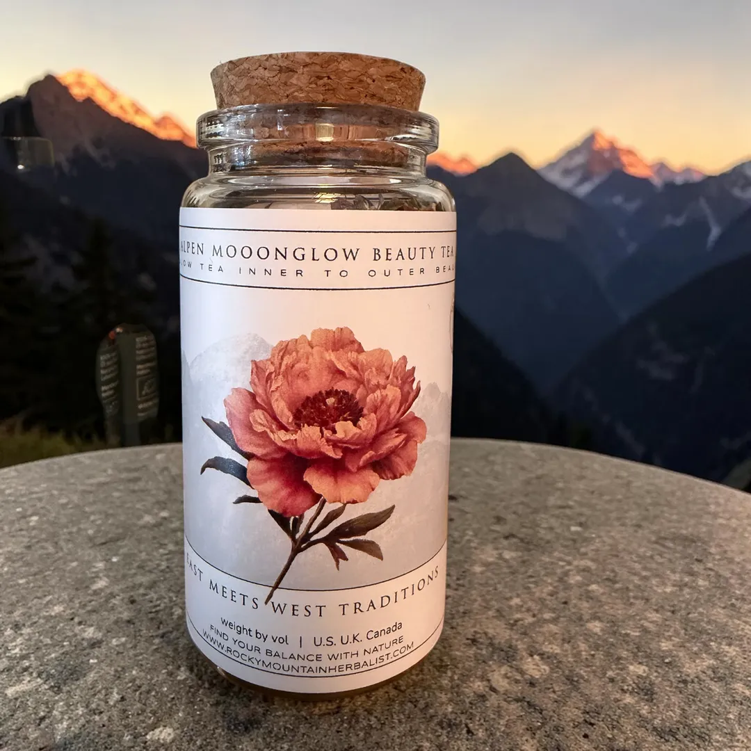 Alpenglow Moon Glow Beauty Tea West meets TCM Herbal 